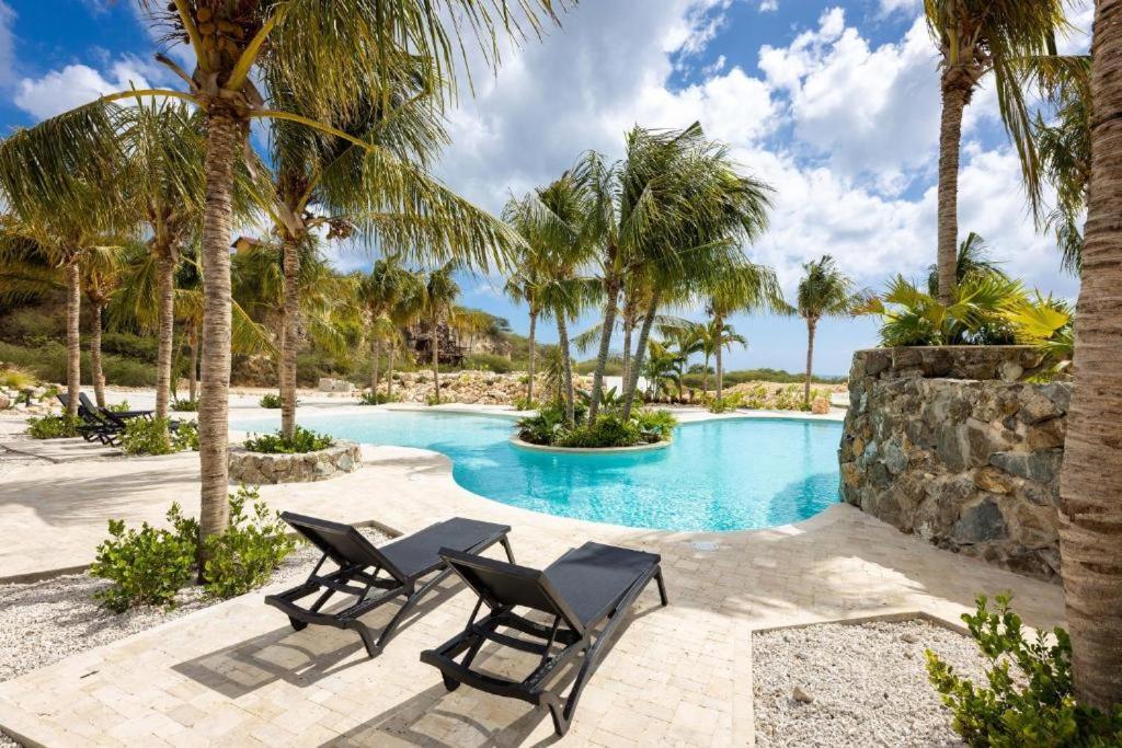 Blue Bay Penthouse Reef 5, Beach Golf Pool Dive With Ocean View Dorp Dorp Sint Michiel Esterno foto