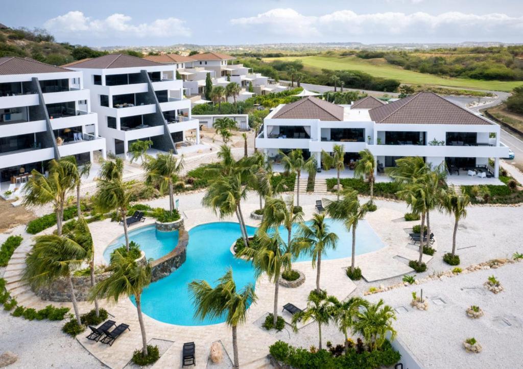 Blue Bay Penthouse Reef 5, Beach Golf Pool Dive With Ocean View Dorp Dorp Sint Michiel Esterno foto